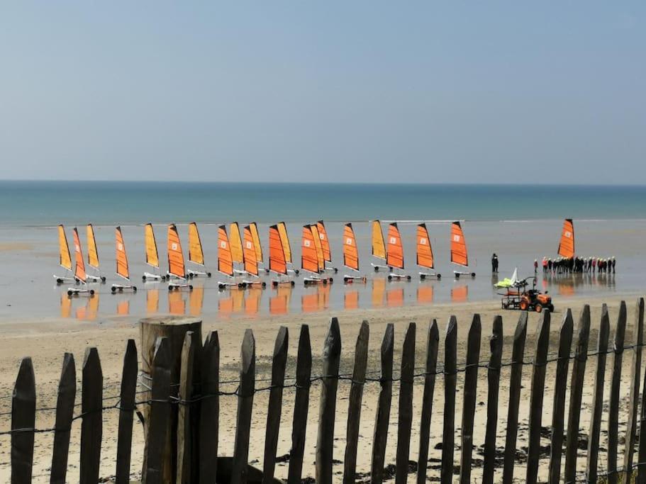 Les Ganivelles, Maison A 350 M De La Plage Bretteville-sur-Ay エクステリア 写真